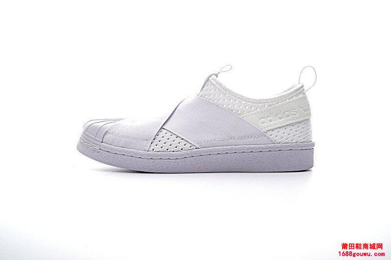  Adidas Superstar 贝壳头 Slip On 一脚蹬 男女休闲鞋